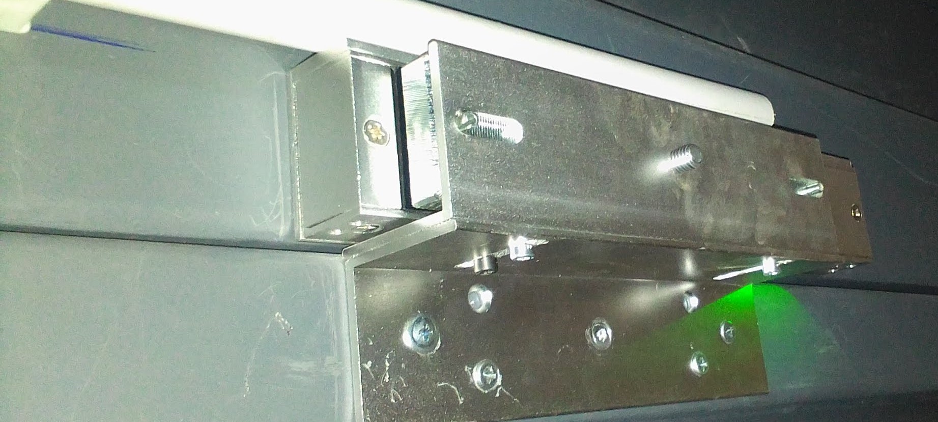 Lock installed at Carrefour Southfield Mall store control room