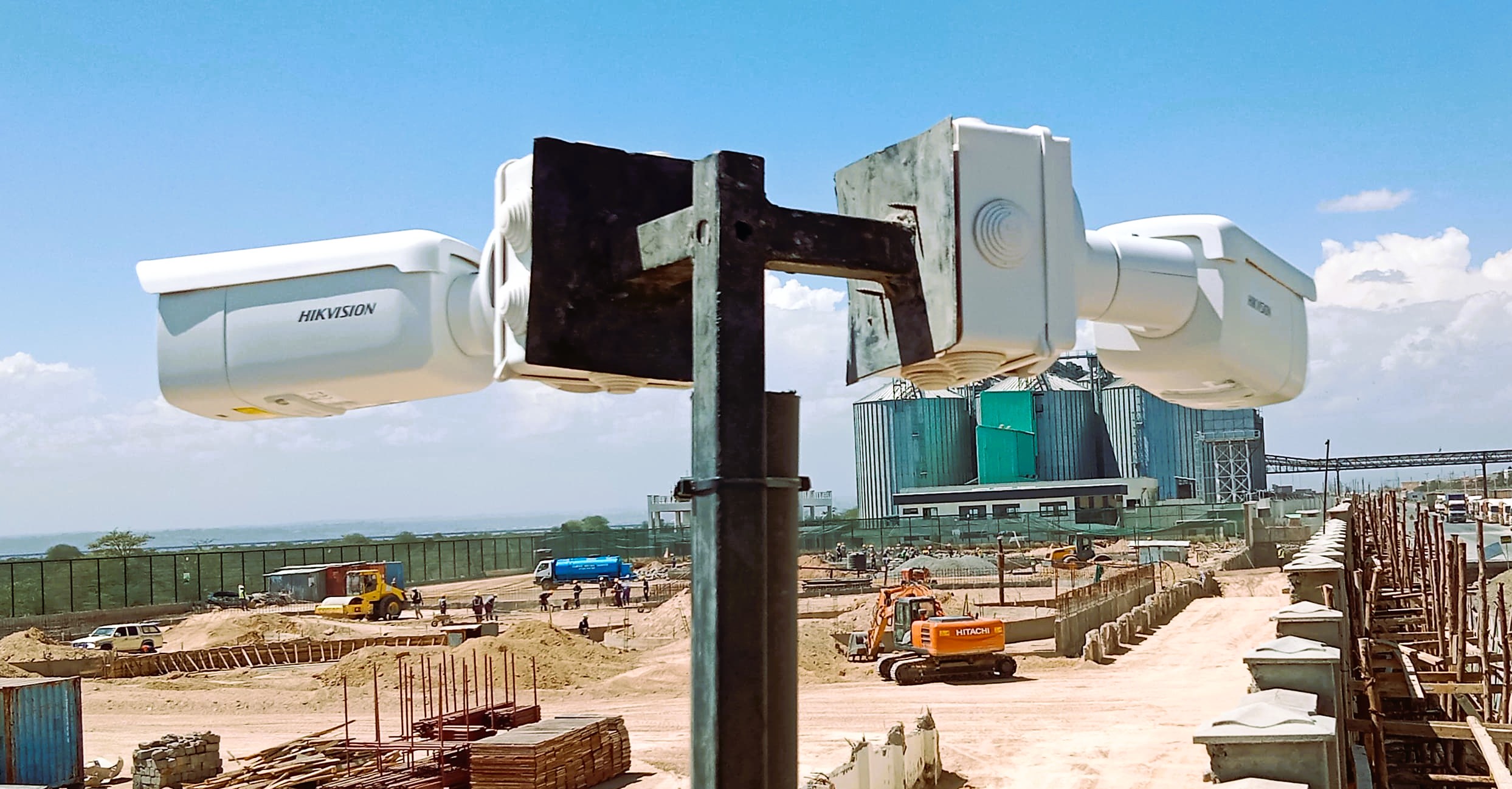 Long Range Cameras installed at the Grain Bulk Handlers Ltd, Nairobi